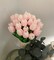 10pcs Artificial Pink Tulips Real Touch Spring Flowers Easter Home Decor Wedding Party Decoration